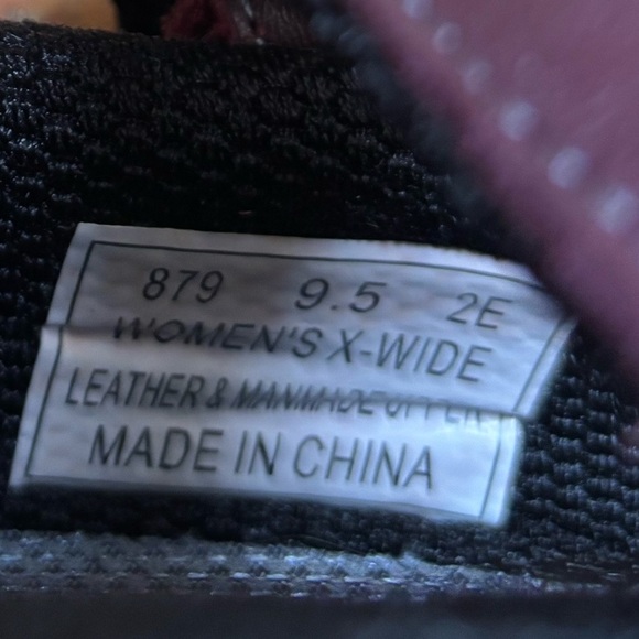 Orthofeet Springfield 879 Wine Mary Jane Comfort Shoes Adjustable Heel Strap 9.5 - Picture 7 of 8